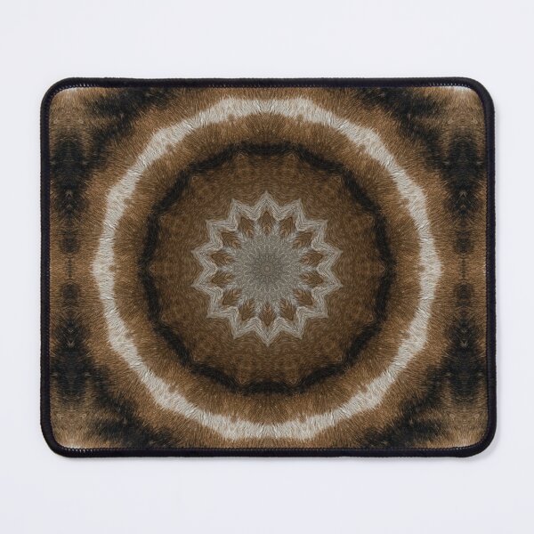 Item preview, Giraffe Hide Texture Kaleidoscope Pattern 32 designed and sold by Swabcraft.