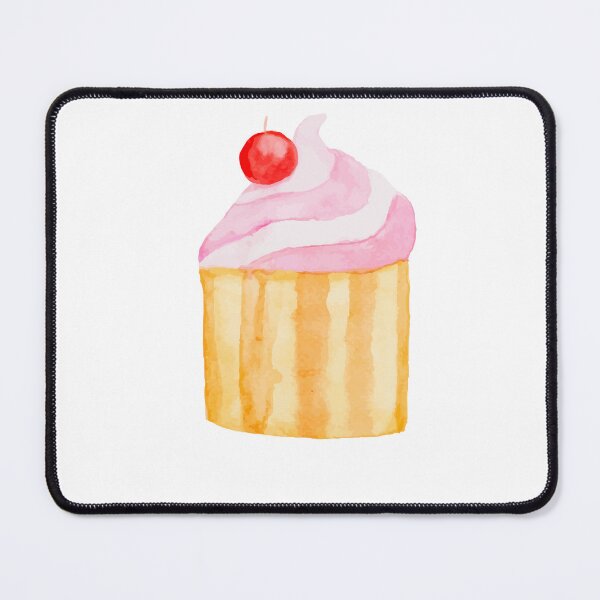 Item preview, Watercolor sweet cupcakes designed and sold by KanyaluckArtist.