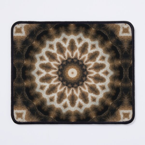 Item preview, Giraffe Hide Texture Kaleidoscope Pattern 40 designed and sold by Swabcraft.