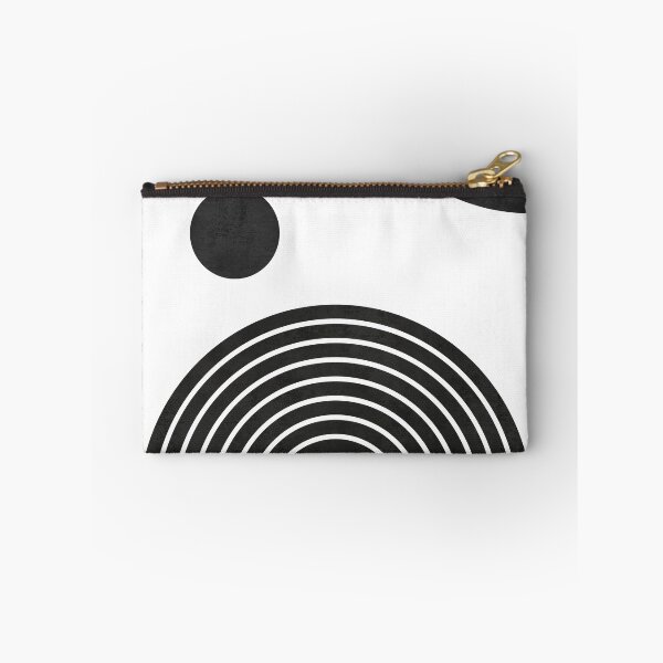 Artikelvorschau, Breaking Out - Minimal Geometrical Arch - Mid Century Modern Abstract - black, White entworfen und verkauft von Studio Grafiikka.