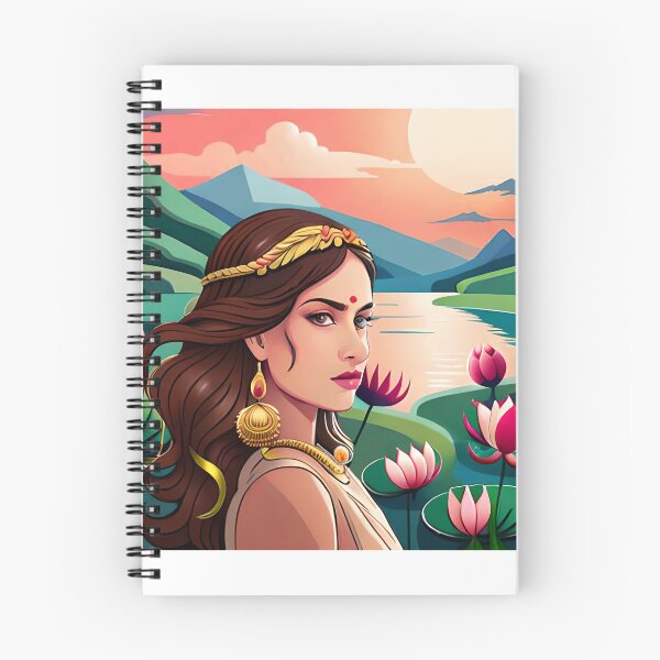 Item preview, Devi with the Lotuses  designed and sold by SriGem.