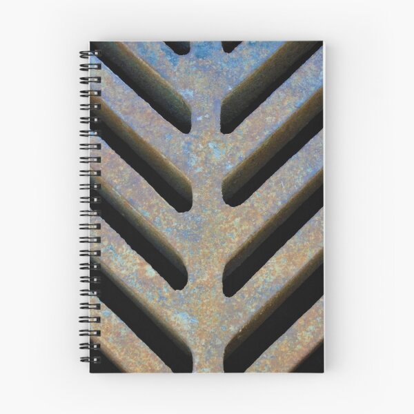 Item preview, Industrial Photograph, Steel Iron Cover Storm Drain designed and sold by H3designs.