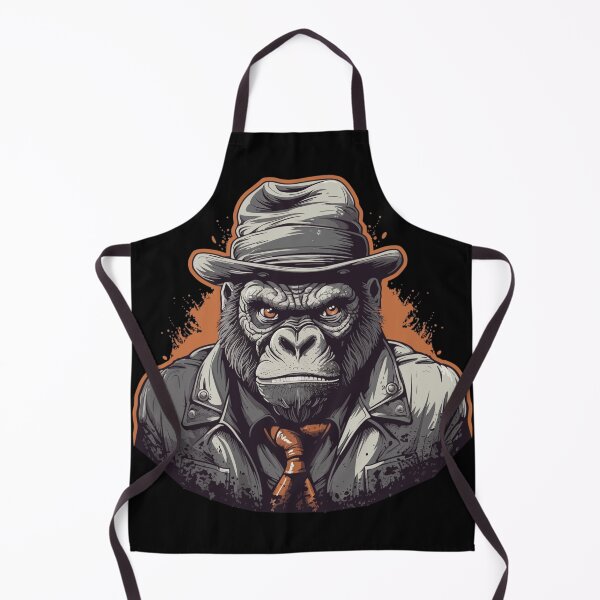 Item preview, Gangster Gorilla Vector Art designed and sold by Hueverse.