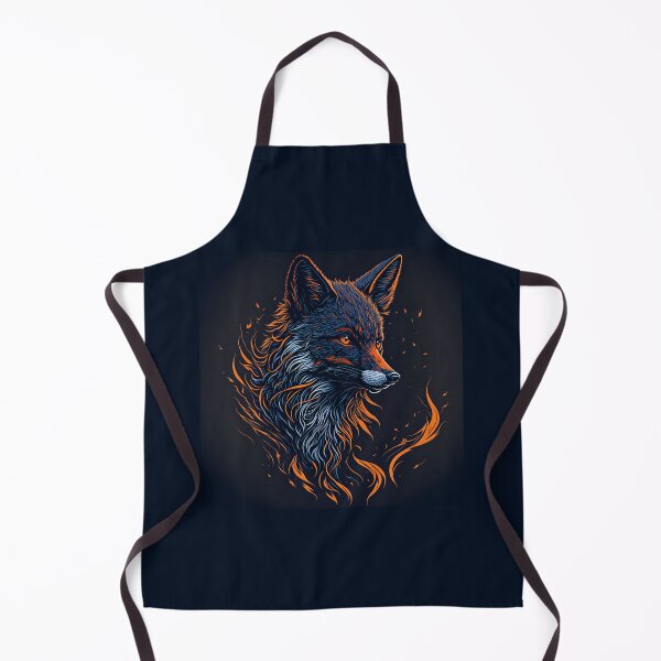 Item preview, Fire Fox Illustration designed and sold by artist-mac.