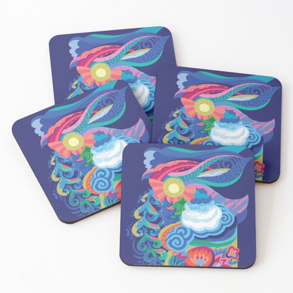 Item preview, Piece of North abstract landscape designed and sold by PenguinHouse.