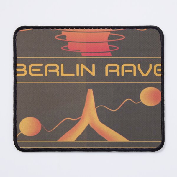 Item preview, Berlin Rave Berlin Techno music poster designed and sold by jamesjail.