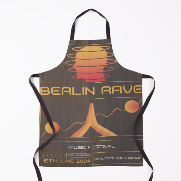 Item preview, Berlin Rave Berlin Techno music poster designed and sold by jamesjail.