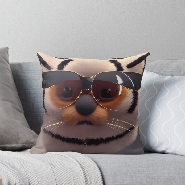 Artikelvorschau, Süße Katze Kawaii Fellknäuel mit Designer-Sonnenbrille Sylvester-Kawaii Cute entworfen und verkauft von internlvisions.