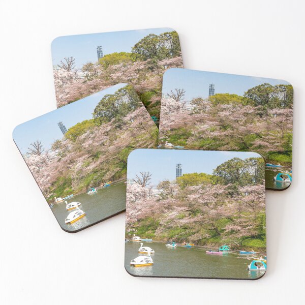 Item preview, Cherry Blossom viewing Imperial Palace Moat Tokyo  designed and sold by Martin Berry Photography.