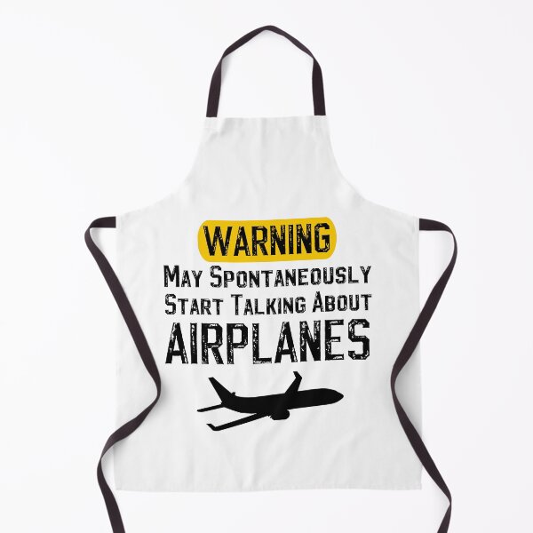 Item preview, Warning May Spontaneously Start Talking About Airplanes designed and sold by SaritasShop.