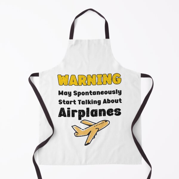 Item preview, Warning May Spontaneously Start Talking About Airplanes designed and sold by SaritasShop.