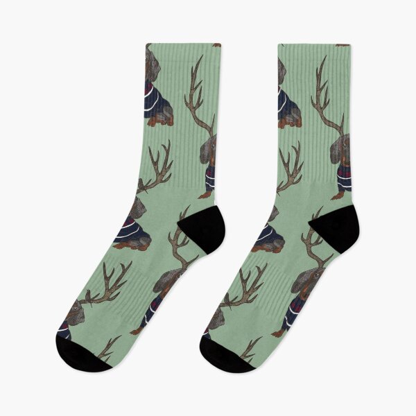 Item preview, Deer Dachshund designed and sold by Huebucket.