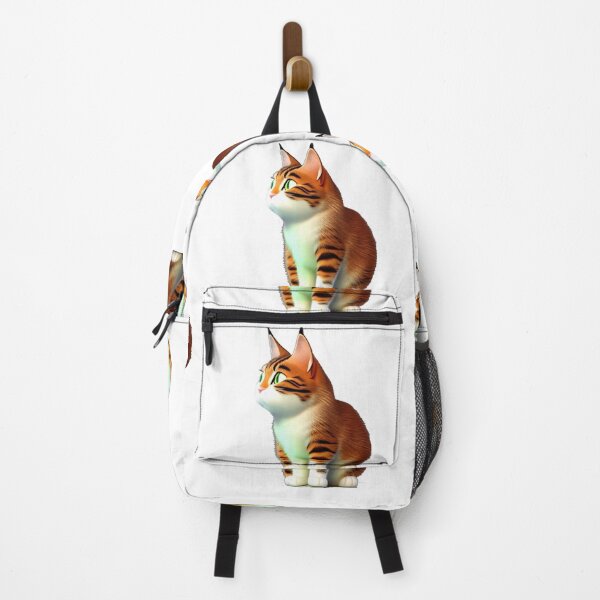 Item preview, Adorable Tubby Orange Cat with Minx Ears designed and sold by artmangos.