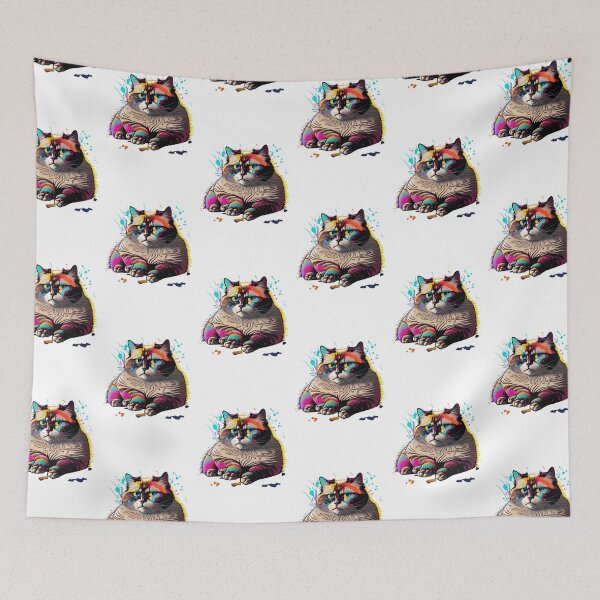 Item preview, Cute Birman Cat AI Digital Art  designed and sold by AllPrintsMore.