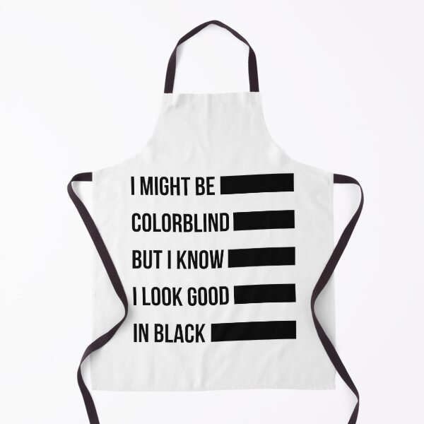 Item preview, i might be colorblind but i know i look good in red, funny, humor, retro designed and sold by Fashion Art Gifts ⭐⭐⭐⭐⭐.