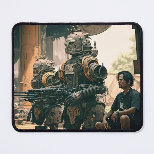 Item preview, Robot Warzone - Animated Film Poster designed and sold by FireScreen.