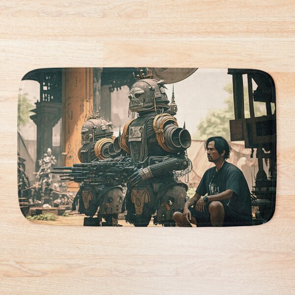 Item preview, Robot Warzone - Animated Film Poster designed and sold by FireScreen.