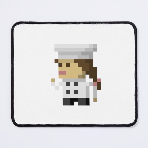 Item preview, Pixel Art Lady Chef | Culinary Expert Design for Foodies and Gamers designed and sold by anycolorart.