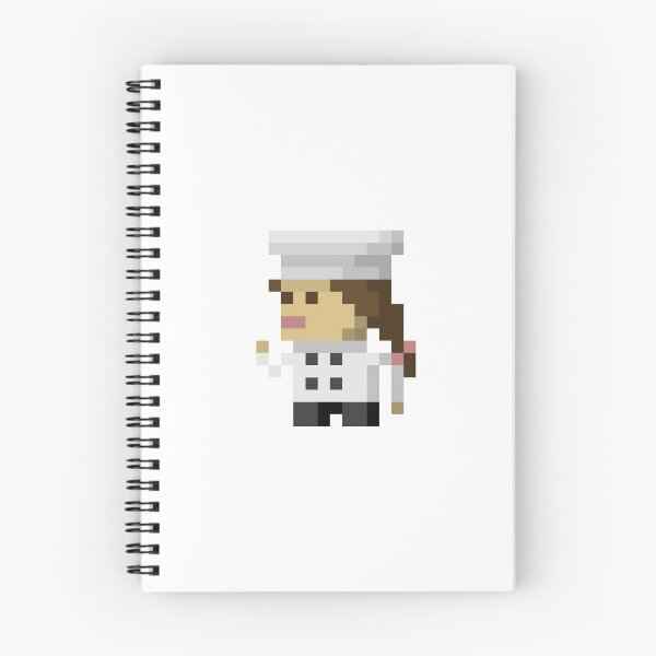 Item preview, Pixel Art Lady Chef | Culinary Expert Design for Foodies and Gamers designed and sold by anycolorart.