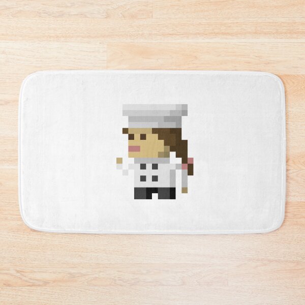 Item preview, Pixel Art Lady Chef | Culinary Expert Design for Foodies and Gamers designed and sold by anycolorart.