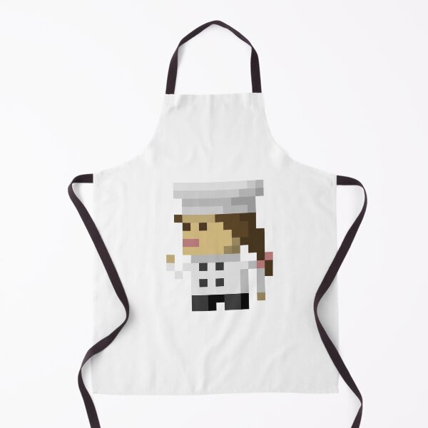 Item preview, Pixel Art Lady Chef | Culinary Expert Design for Foodies and Gamers designed and sold by anycolorart.