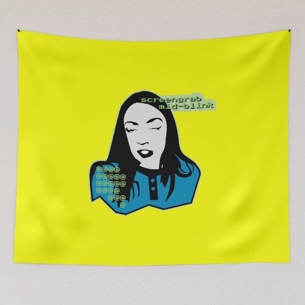 Item preview, Screen-grab mid-blink designed and sold by GaffaMondo.