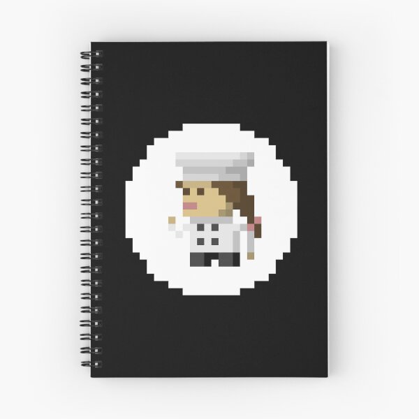 Item preview, Pixel Art Lady Chef | Culinary Expert Design for Foodies and Gamers designed and sold by anycolorart.