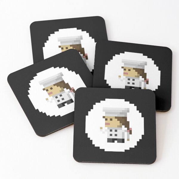 Item preview, Pixel Art Lady Chef | Culinary Expert Design for Foodies and Gamers designed and sold by anycolorart.