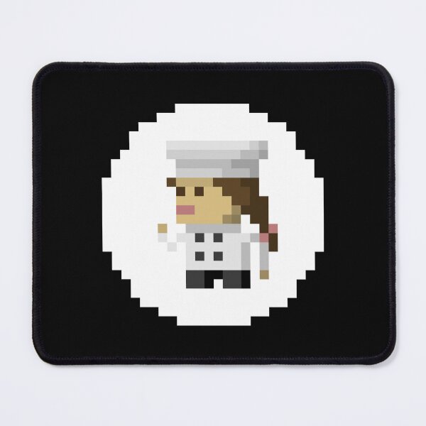 Item preview, Pixel Art Lady Chef | Culinary Expert Design for Foodies and Gamers designed and sold by anycolorart.