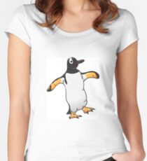 Penguin Women's Fitted Scoop T-Shirt