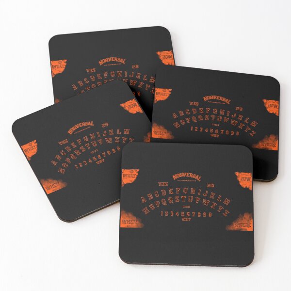 Item preview, Nonverbal Ouija Board - Orange designed and sold by meddlsome.