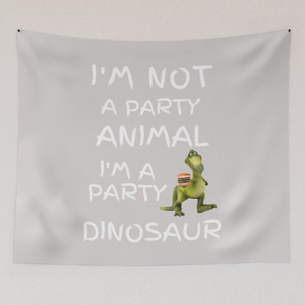 Item preview, I'm not a party animal, I'm a party dinosaur designed and sold by rbcc.