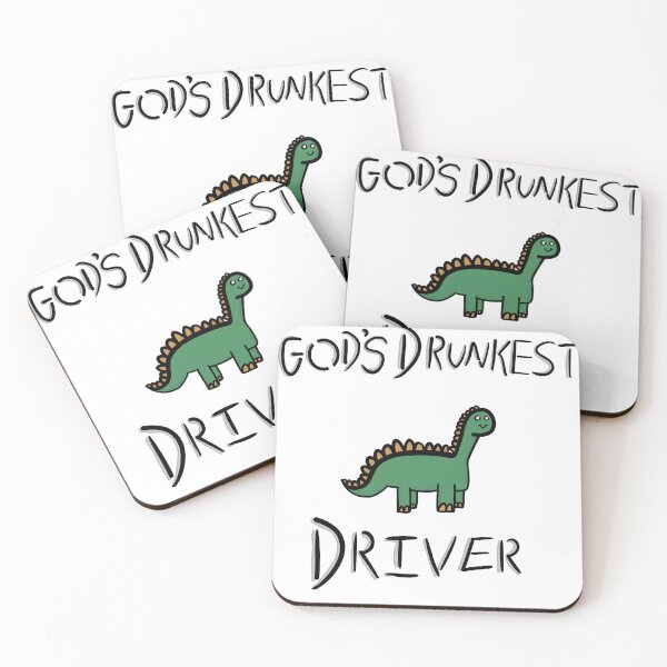 Item preview, God's drunkest driver designed and sold by Milochi Schumacher.