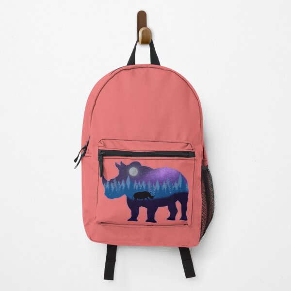 Item preview, Mr Rhinoceros is walking into the night designed and sold by AfroMosaic.