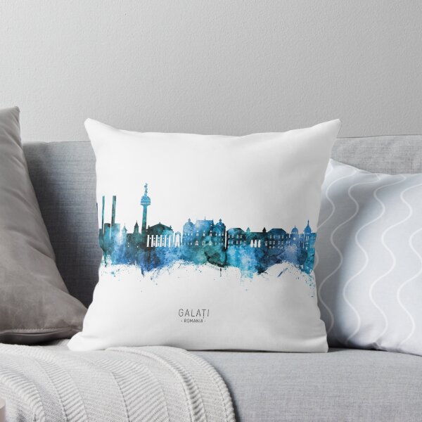 Item preview, Galati Romania Skyline designed and sold by ArtPrints.