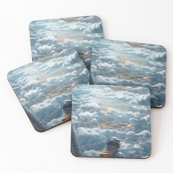 Item preview, Astronauta en La oficina estaba llena de nubes. designed and sold by Fengshan Hong.