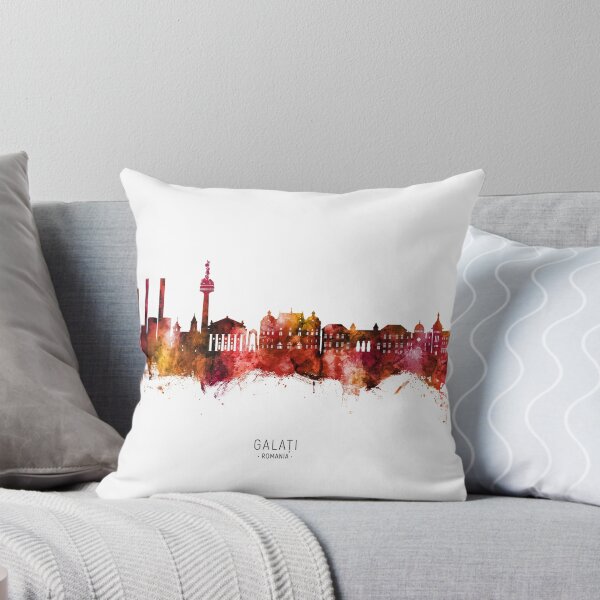 Item preview, Galati Romania Skyline designed and sold by ArtPrints.