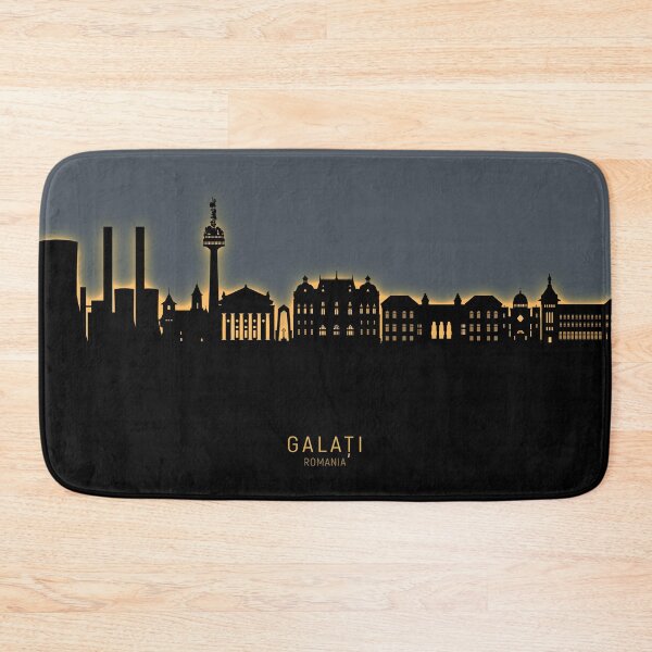 Item preview, Galati Romania Skyline designed and sold by ArtPrints.