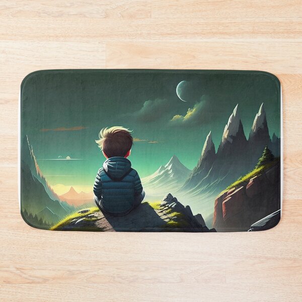 Item preview, Small boy looking at dawn designed and sold by ansaharju.