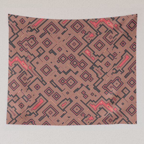 Item preview, Block-o-Squares(Dark) designed and sold by Tokofereal.