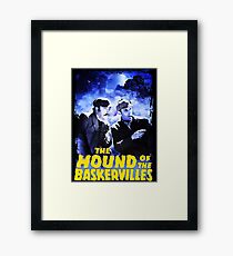 Sherlock Holmes The Hound Of The Baskervilles Film T-Shirt Framed Print