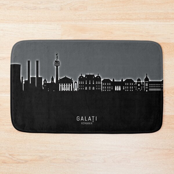 Item preview, Galati Romania Skyline designed and sold by ArtPrints.