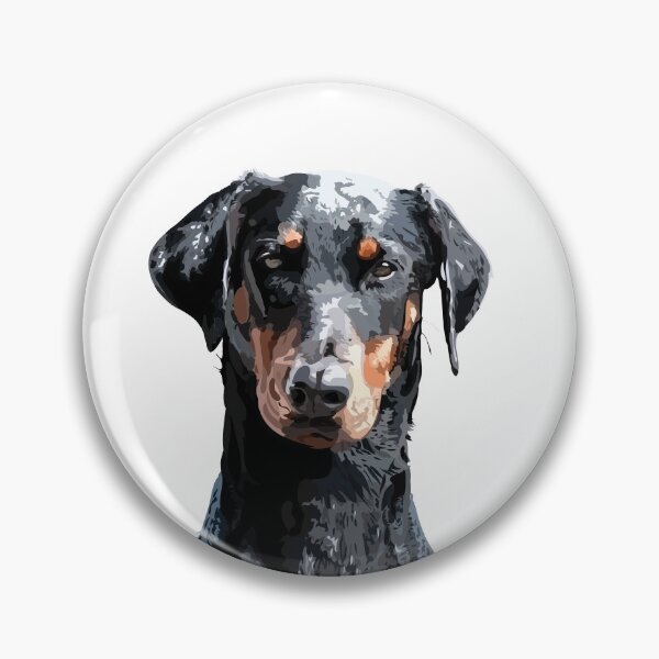 Item preview, Dobermann Doberman Pinscher Dog Portrait designed and sold by dogarts.
