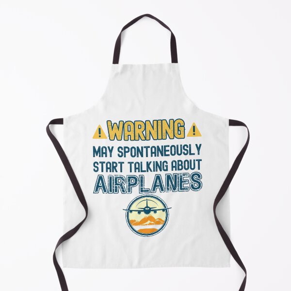 Item preview, Warning May Spontaneously Start Talking About Airplanes designed and sold by SaritasShop.