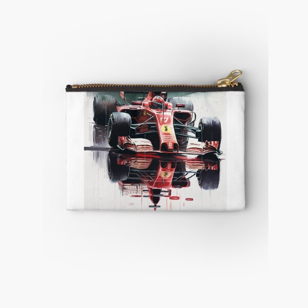 Item preview, Sebastian Vettel 2019 Ferrari SF90 F1 Watercolour Painting Print  designed and sold by PicTechNowArt.
