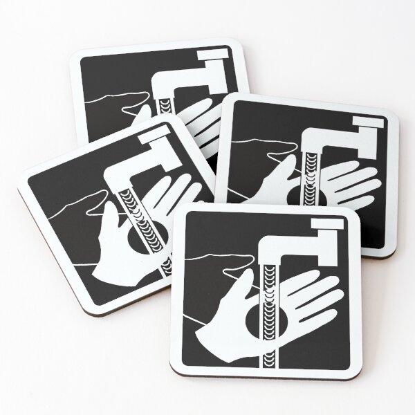 Item preview, When experiencing stigmata wash hands thoroughly. designed and sold by SamohtCreates.