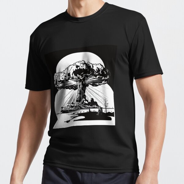 atom bomb Active T Shirt by GUBLAdesing