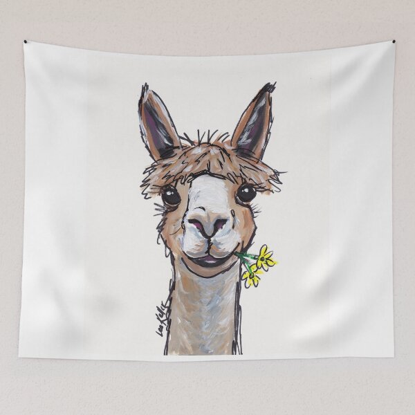 Item preview, Cute Alpaca art designed and sold by leekellerart.