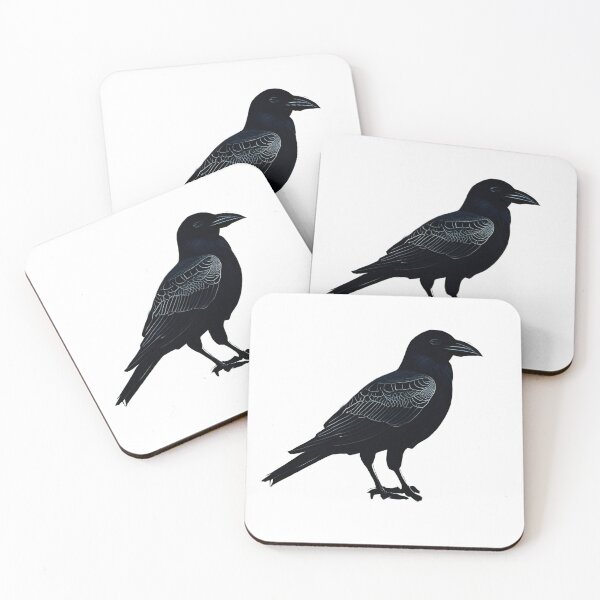 Item preview, Pitch Black Raven designed and sold by WitchyWare.