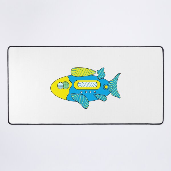 Item preview, Submarine Fish Ocean designed and sold by spyduckz.